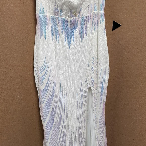 miss ord sequin dress Sexy See-through Lace Sequin Party Dress ST59089